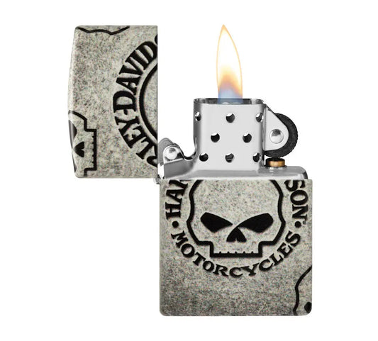 Harley Davidson Glow in the Dark Windproof Lighter Harley Davidson
